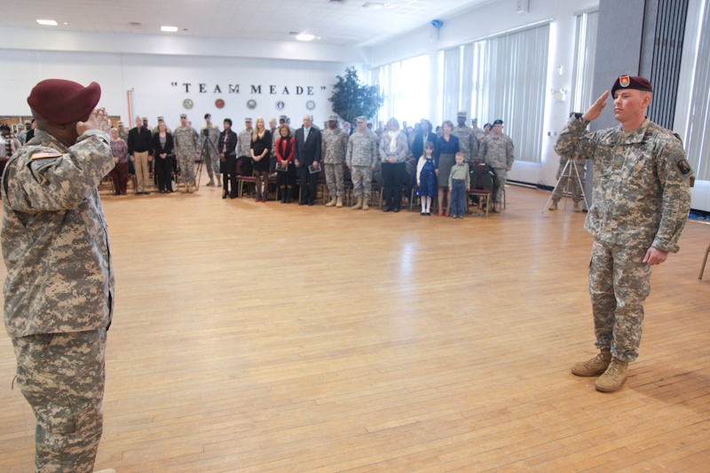 Maj. Kyle R. Yates/ Maj. Stewart N. Brown Change of Command