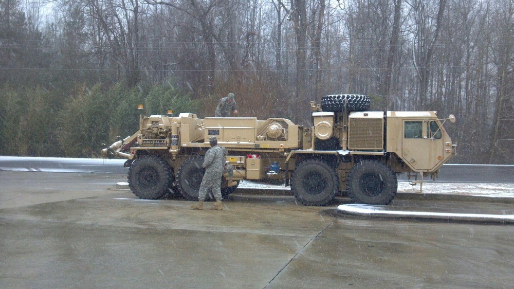 SC National Guard responds to Ice Storm