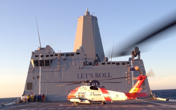 Coast Guard, Navy conduct joint training in Gulf of Mexico