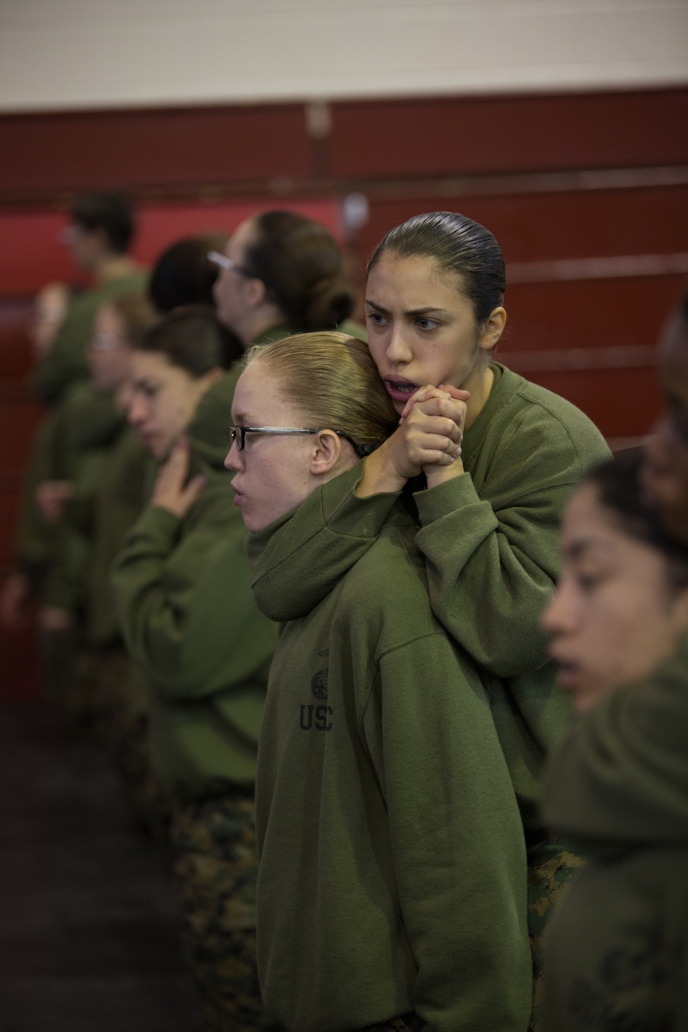 Parris Island recruits learn Marine Corps martial arts to fight with honor