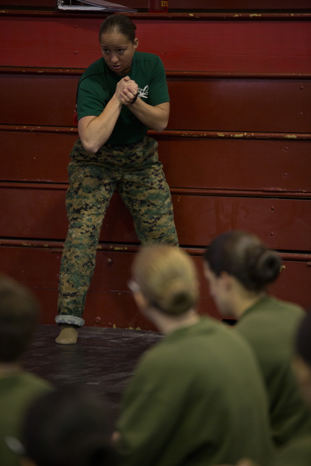 Parris Island recruits learn Marine Corps martial arts to fight with honor