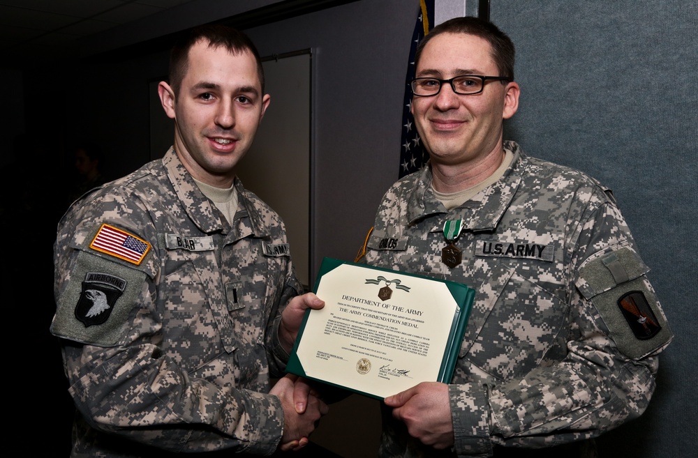 55th Signal Company Promotion/Award Ceremony