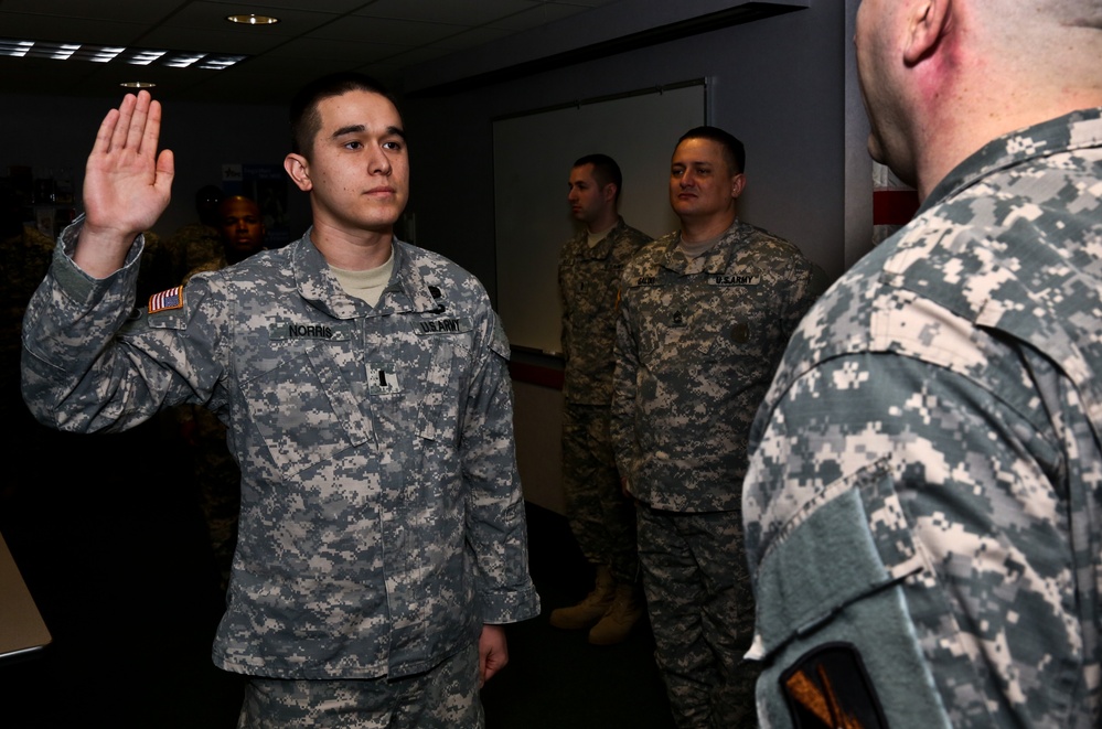 55th Signal Company Promotion/Award Ceremony