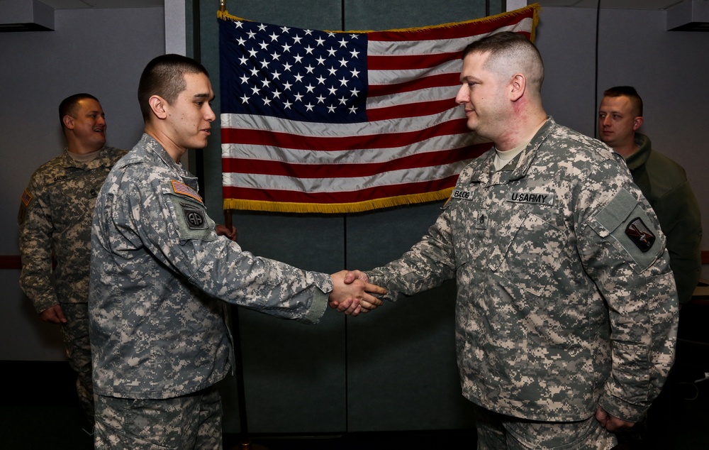 55th Signal Company Promotion/Award Ceremony