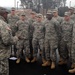 Briefing the troops