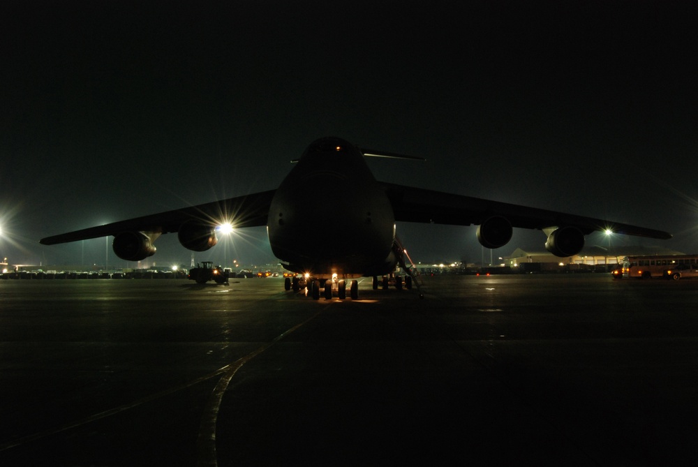 Night Operations at Bagram