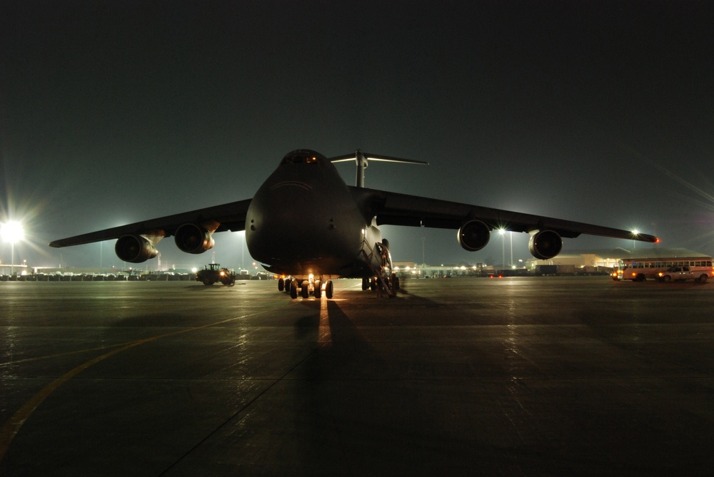 Night Operations at Bagram