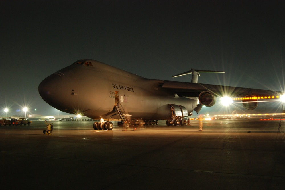 Night Operations at Bagram