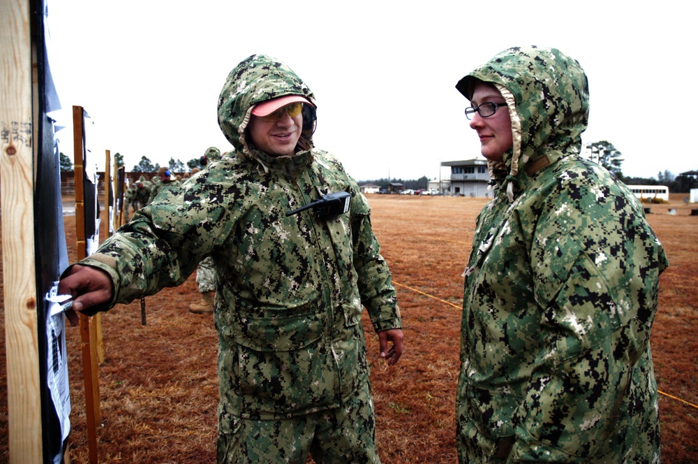 NMCB-25 weapons qualification