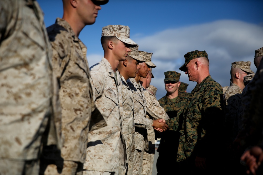 1st Marine Division sends Tango Battery in support of OEF