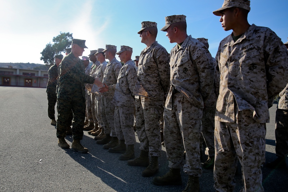 1st Marine Division sends Tango Battery in support of OEF