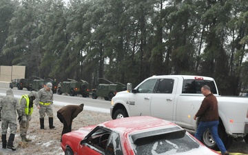 Georgia Guard assists stranded motorists