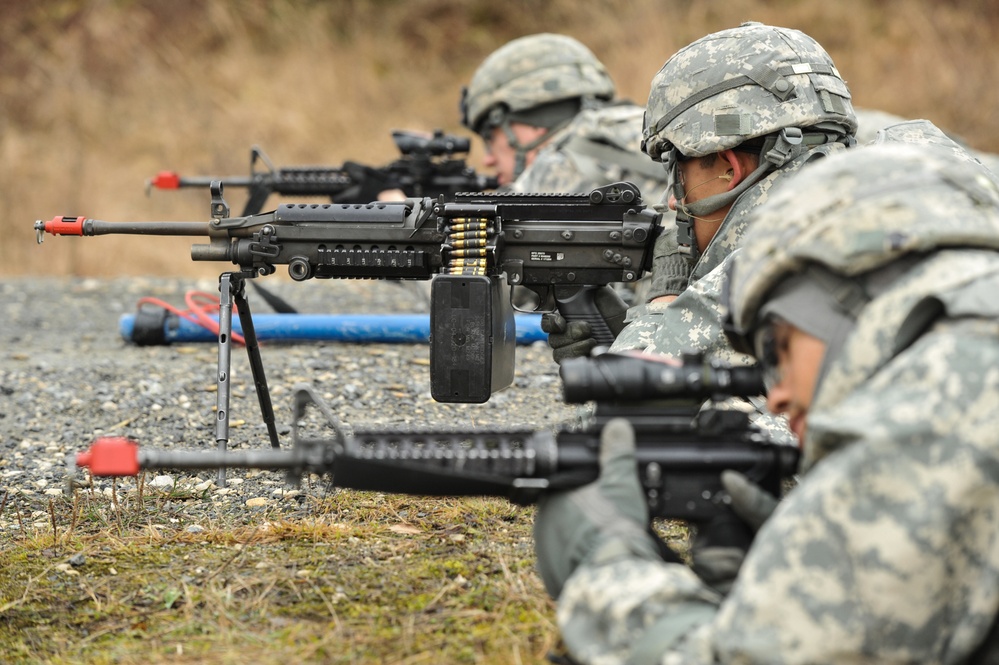 173rd IBCT (A) squad level training at Grafenwoehr, Germany