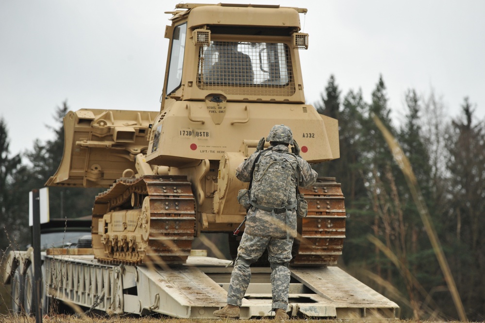 173rd Infantry Brigade Combat Team (Airborne) squad level training at Grafenwohr, Germany