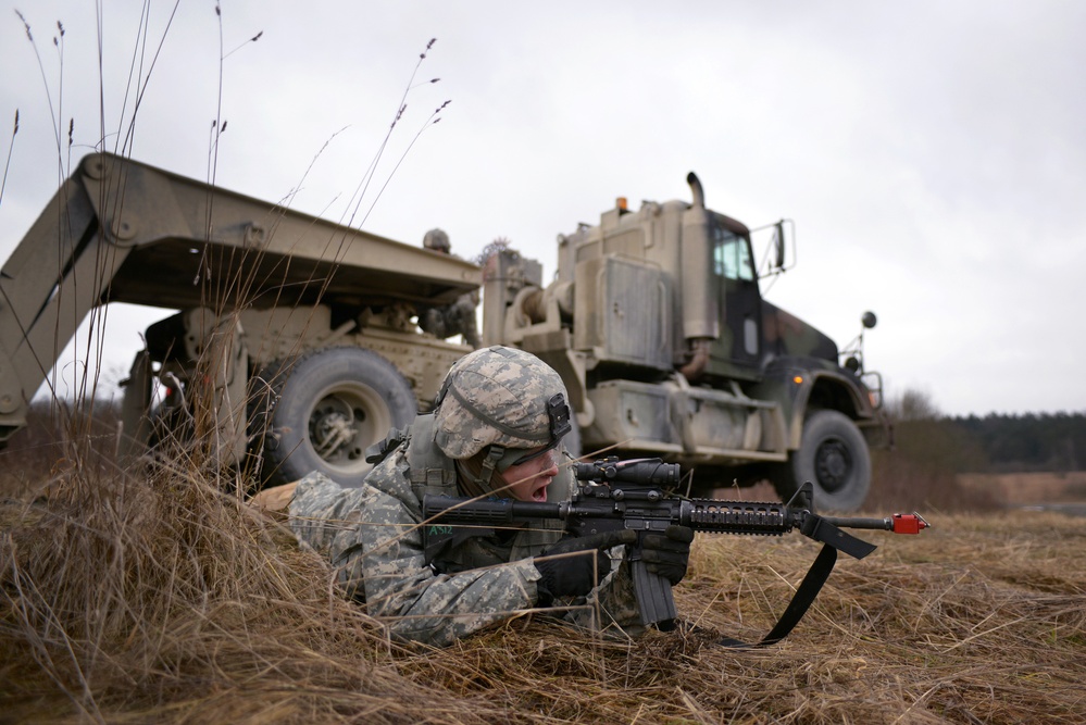 173rd STB, 173rd IBCT (A) conduct squad level training, Grafenwoehr, Germany