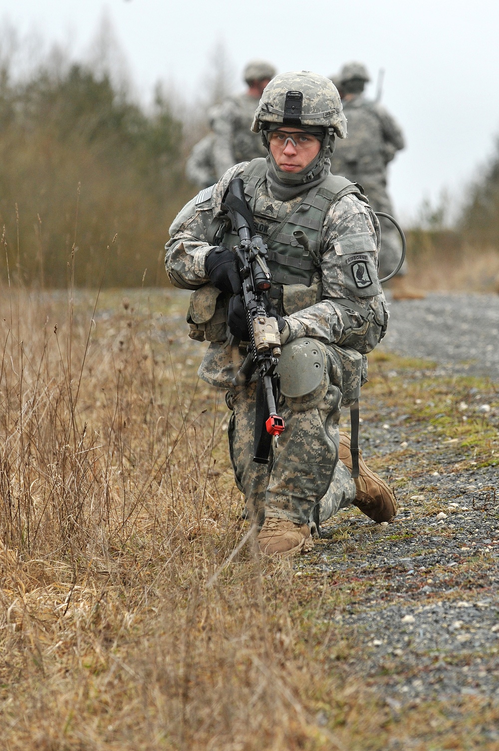 173rd STB, 173rd IBCT (A) conduct squad level training, Grafenwoehr, Germany