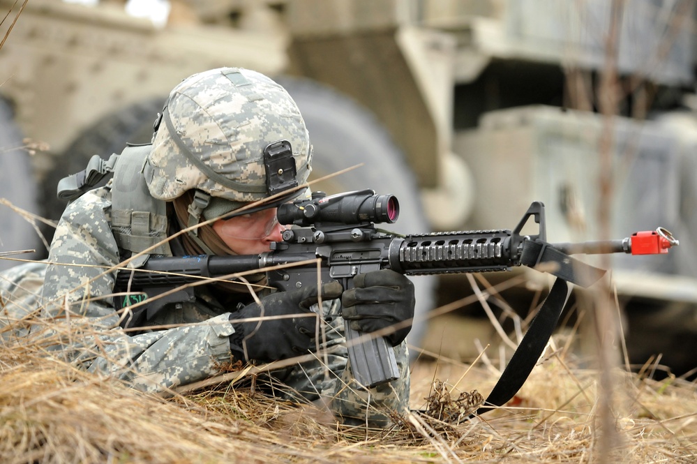 173rd STB, 173rd IBCT (A) conduct squad level training, Grafenwoehr, Germany