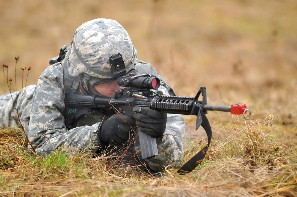 173rd STB, 173rd IBCT (A) conduct squad level training, Grafenwoehr, Germany