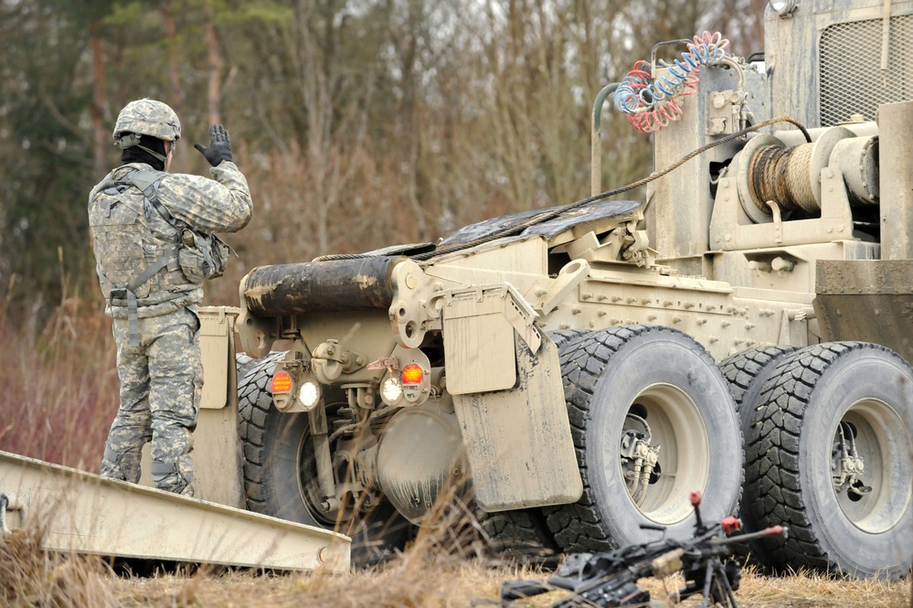 173rd STB, 173rd IBCT (A) conduct squad level training, Grafenwoehr, Germany