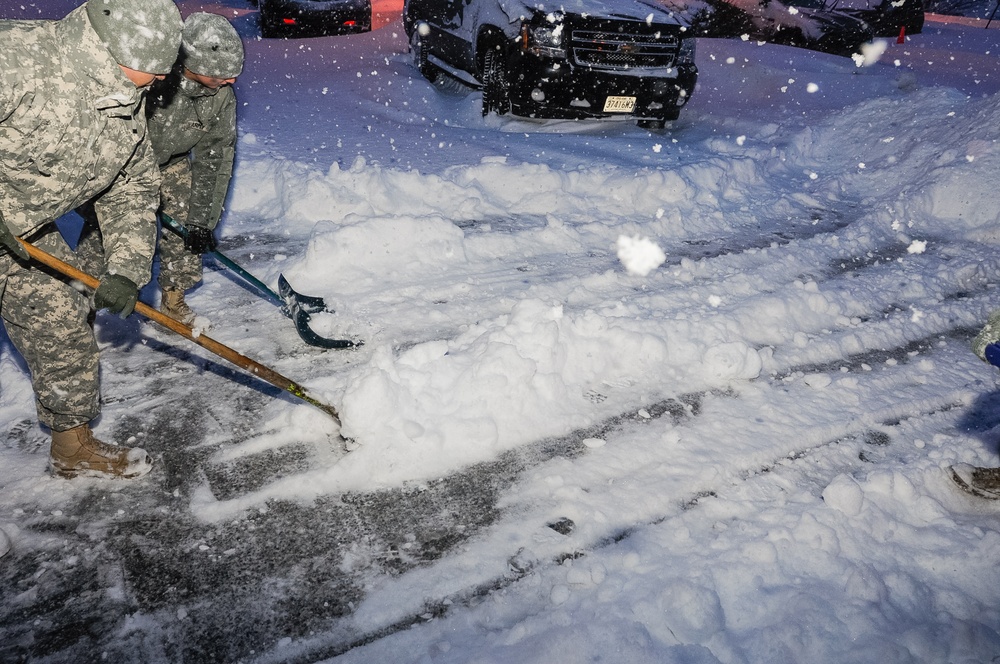 Winter storm response 2014
