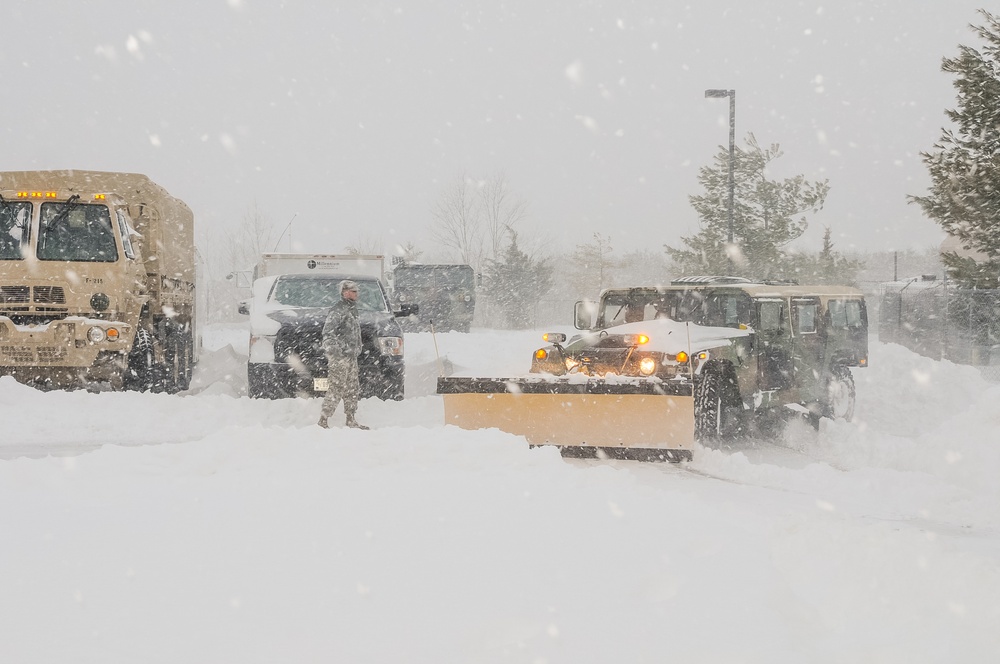 Winter storm response 2014