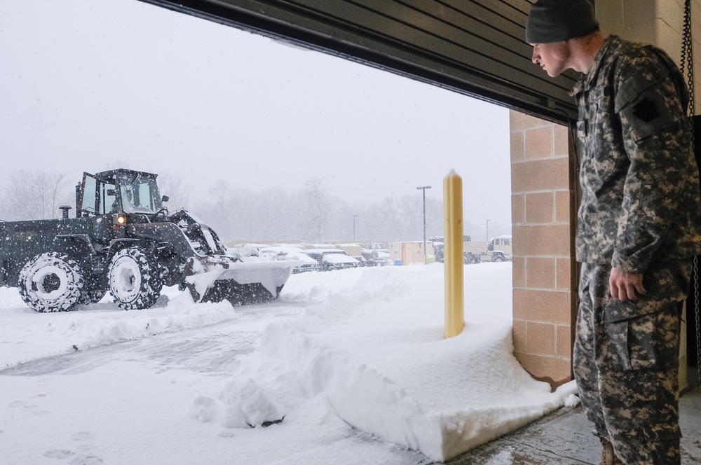 Winter storm response 2014