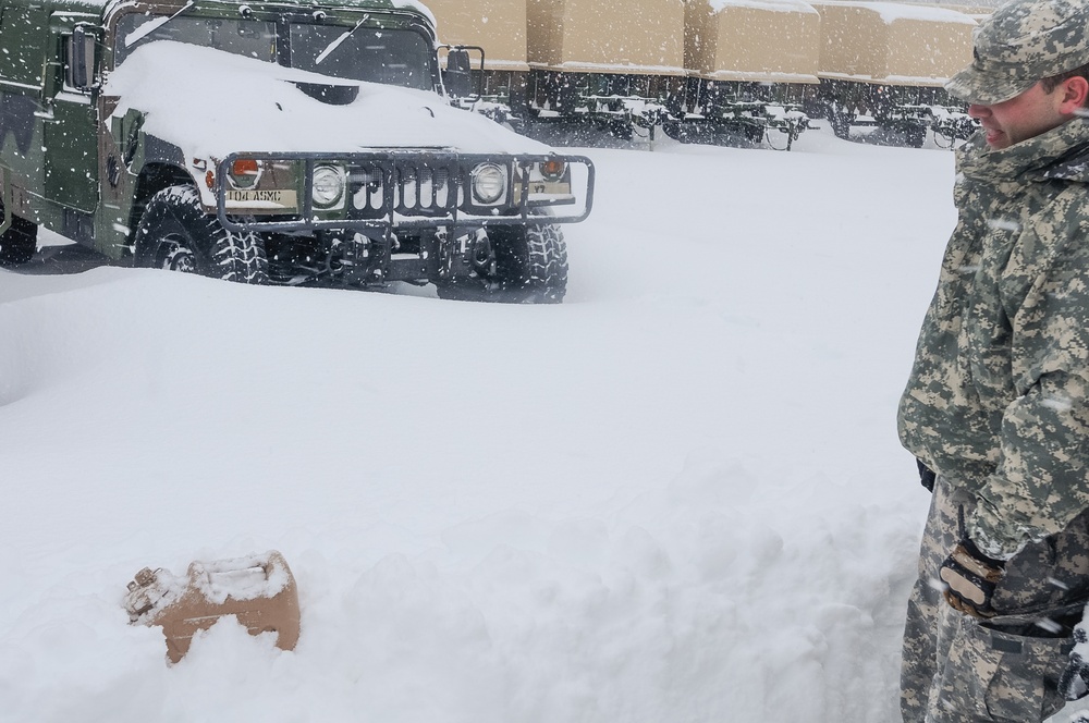 Winter storm response 2014
