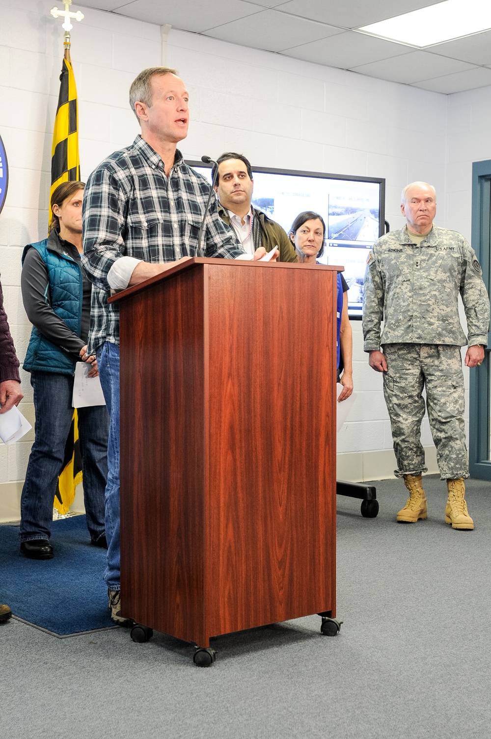 Winter storm response 2014