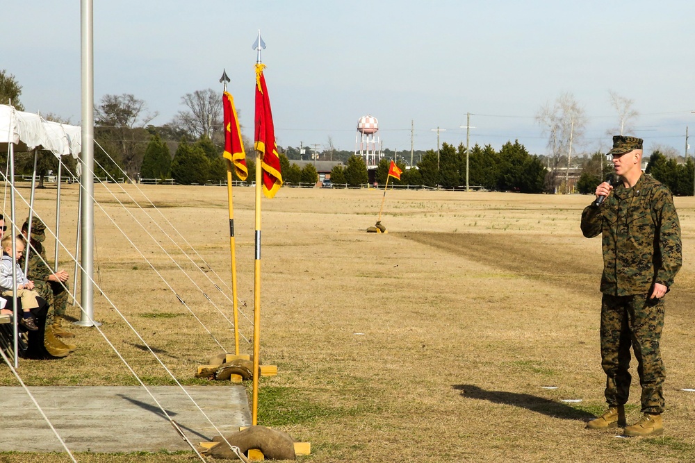 3rd Battalion 2nd Marines gets new CO