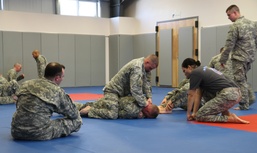 Soldiers learn basics of hand-to-hand combat