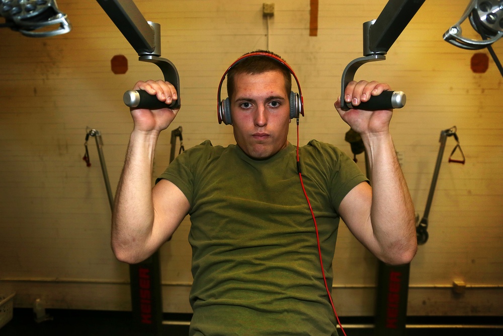 Marines play sports, exercise to stay in fighting shape