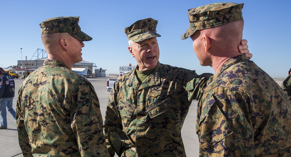 An Opportunity of a Lifetime: MALS 13 Marine Meritoriously Promoted by the CMC