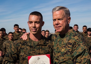 An Opportunity of a Lifetime: MALS 13 Marine Meritoriously Promoted by the CMC