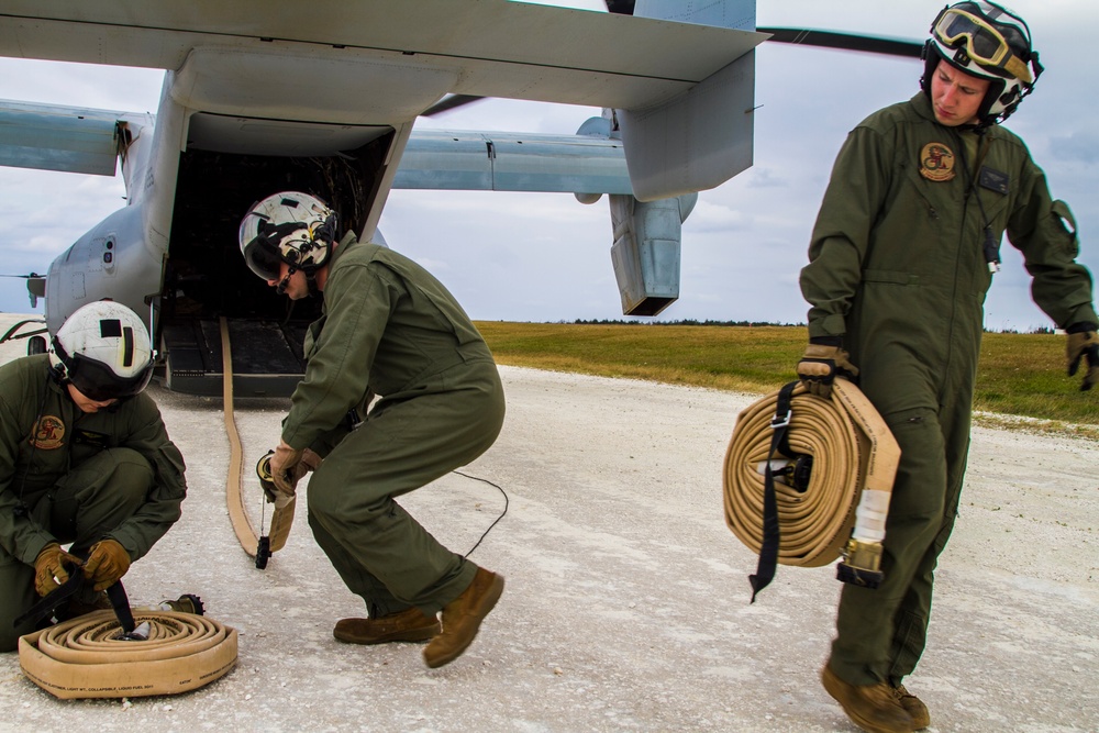 “Dragons” blaze through ground refueling, extend fight