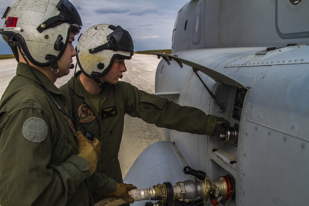 “Dragons” blaze through ground refueling, extend fight