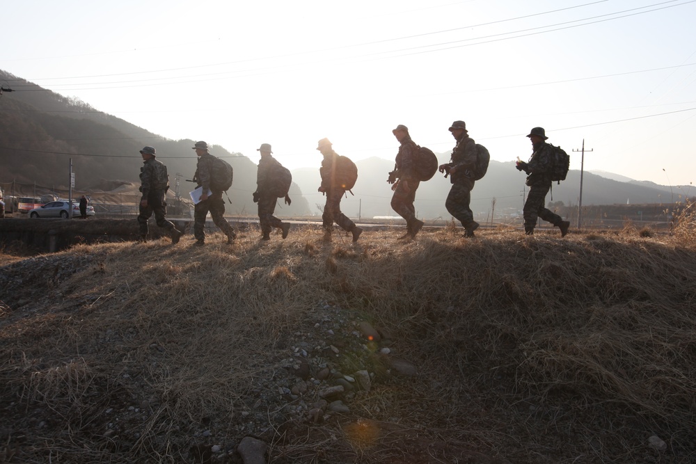 Any clime, any place: Recon Marines blister through 400-kilometer hike