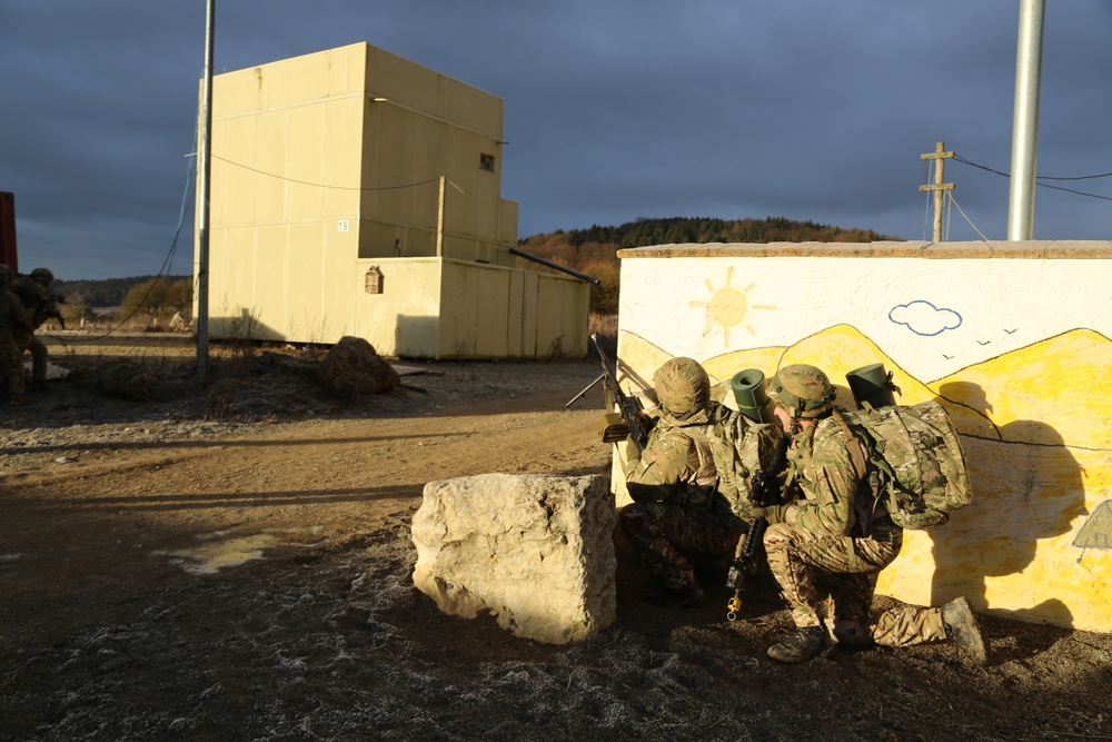 Georgian mission rehearsal exercise