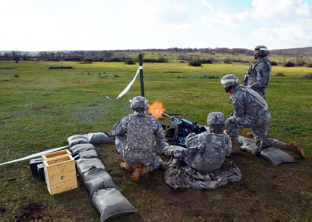 BSB/173rd IBCT (A) training event in Monte Romano Italinian Range