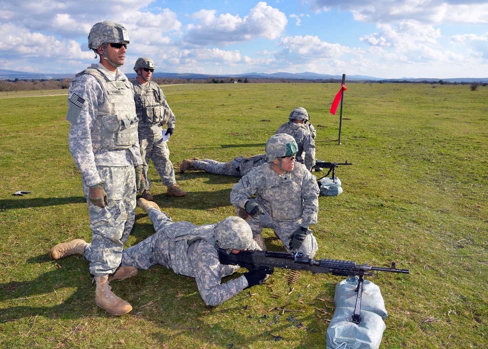 BSB/173rd IBCT (A) training event in Monte Romano Italinian Range