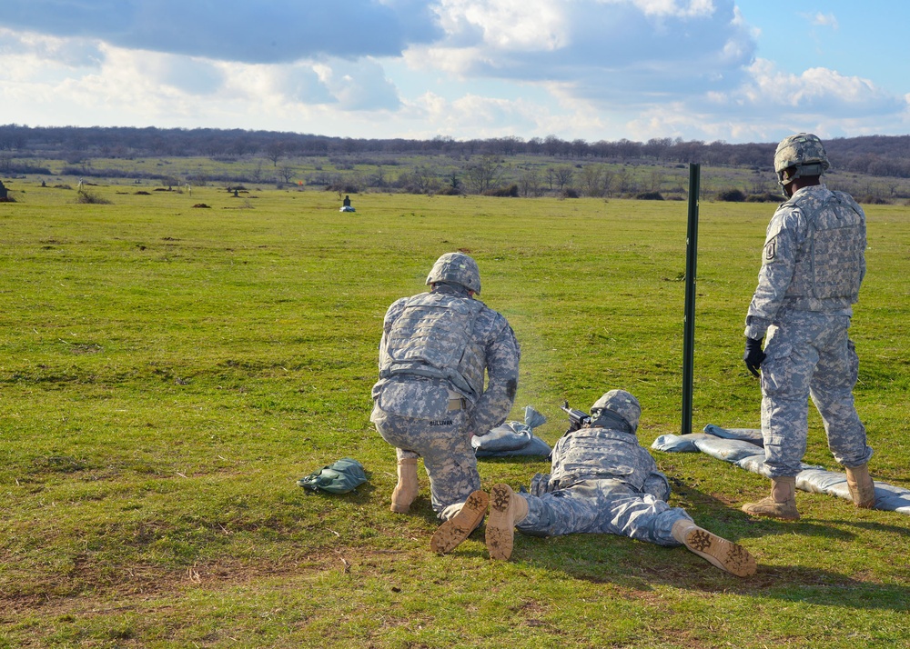 BSB/173rd IBCT (A) training event in Monte Romano Italinian Range