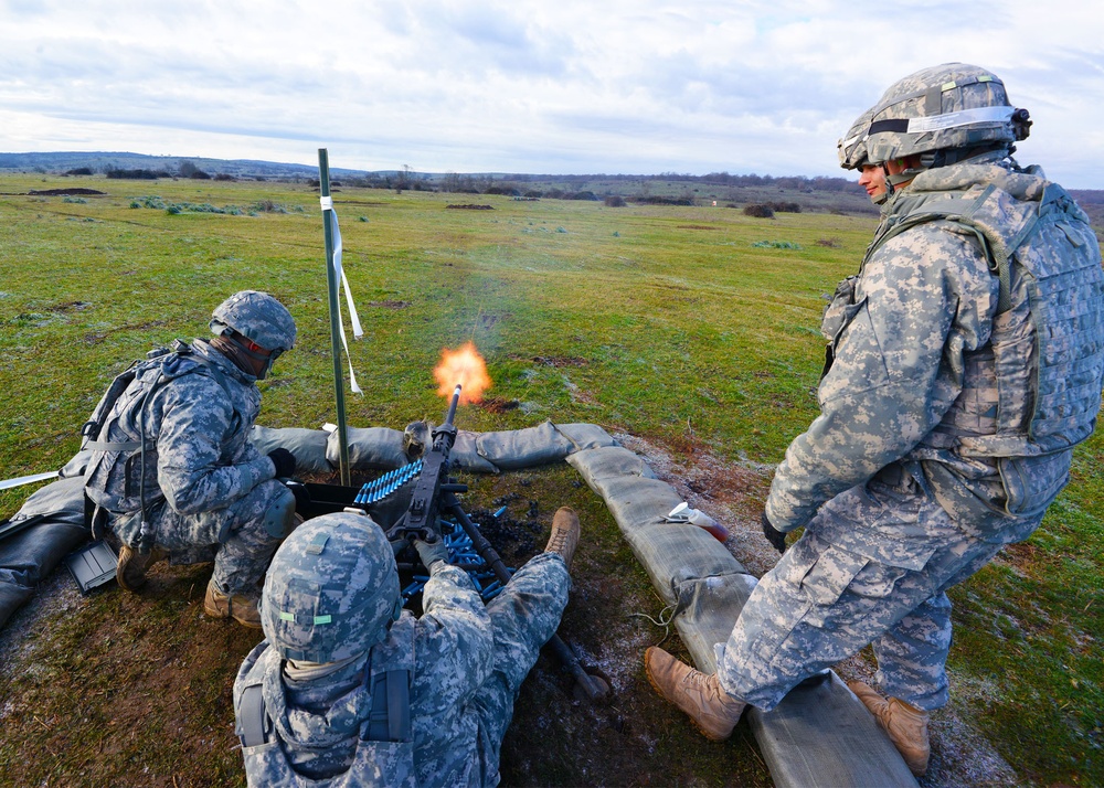 BSB/173rd IBCT (A) training event in Monte Romano Italinian Range