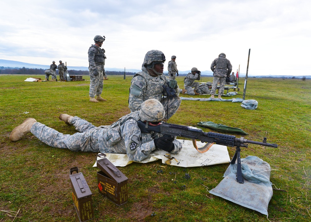 BSB/173rd IBCT (A) training event in Monte Romano Italinian Range