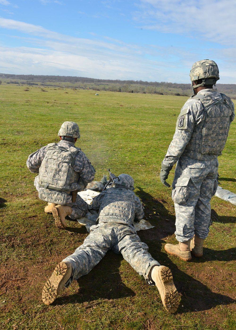 BSB/173rd IBCT (A) training event in Monte Romano Italinian Range