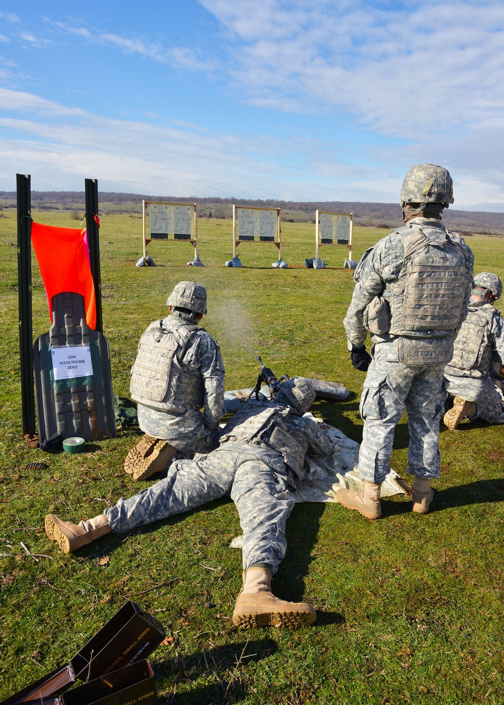 BSB/173rd IBCT (A) training event in Monte Romano Italinian Range