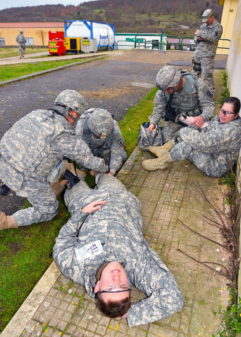 BSB/173rd IBCT (A) training event in Monte Romano Italinian Range