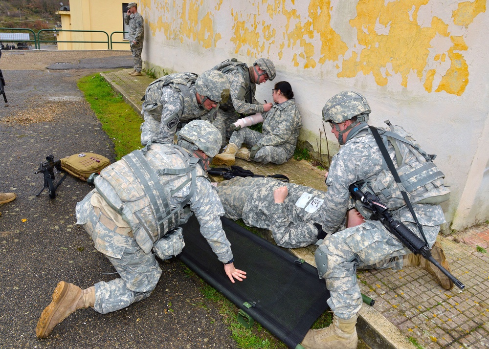 BSB/173rd IBCT (A) training event in Monte Romano Italinian Range