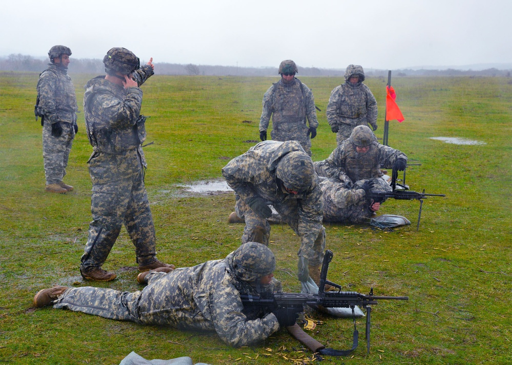 BSB/173rd IBCT (A) training event in Monte Romano Italinian Range