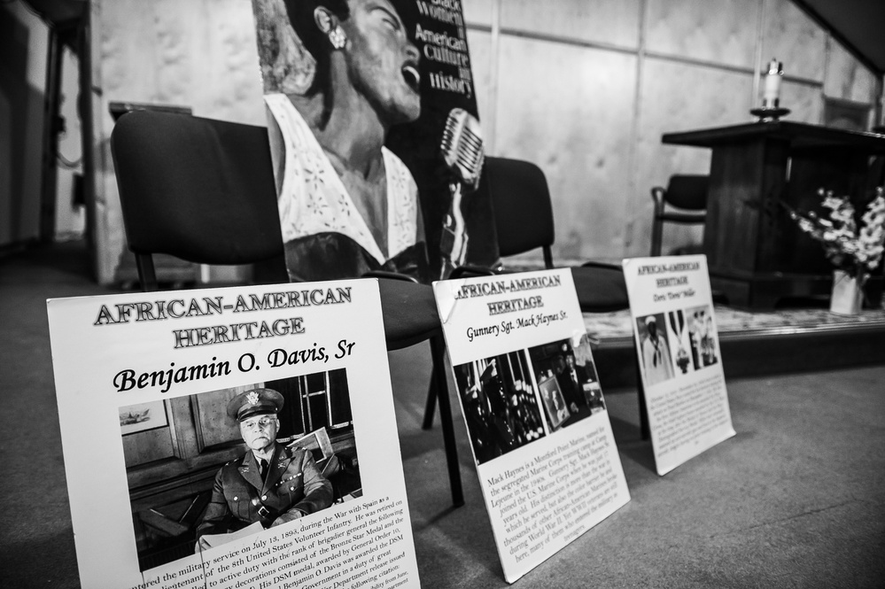 Airmen celebrate Black History Month through spoken word