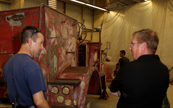 Risen from ashes: WWII-era fire truck to return to former glory