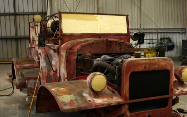 Risen from ashes: WWII-era fire truck to return to former glory